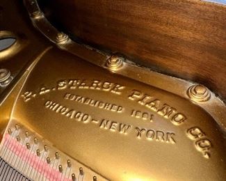 Buy It Now $1,500.00  P.A. Starck Baby Grand Piano.  P.A. Starck Piano Company was established in 1891 and started making Pianos on Ashland Ave. in Chicago in the 1920's-1968.  This Piano is from 1945-1955 based on Serial Number.