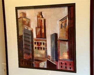 Framed Print "High Rise II by Giovanni. 