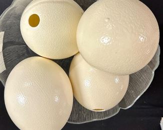 Ostrich eggs