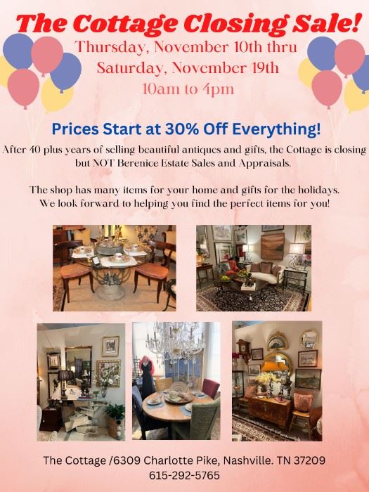 Copy of Available at The Cottage Poster Portrait