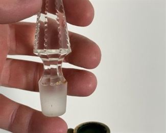 Early American Crystal decanter