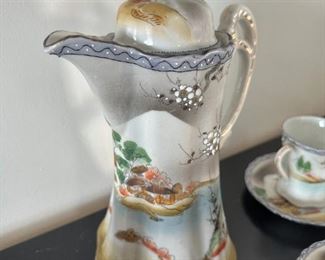 painted pitcher