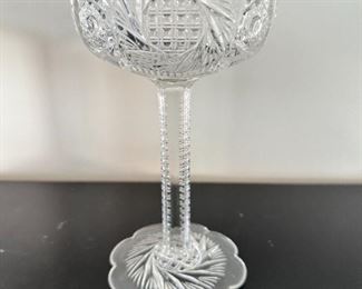 cutglass candy dish