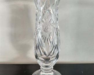 cut glass vase