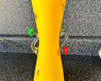 Colorful Artglass vase