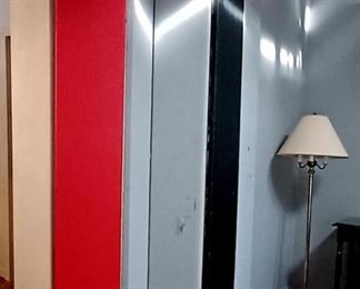 Custom Fabric Covered Folding Room Divider