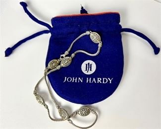 18" John Hardy 925 Sterling and 18K Gold Dot Jaisalmer Oval Sautoir Necklace
