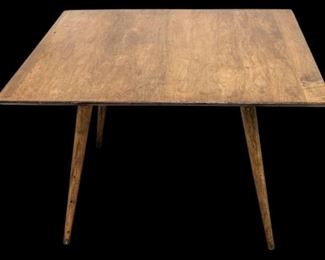 PAUL MCCOBB Planner Group Midcentury Modern 32-Inch Square Wood Coffee / Side Table
