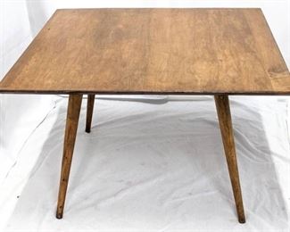 PAUL MCCOBB Planner Group Midcentury Modern 32-Inch Square Wood Coffee / Side Table
