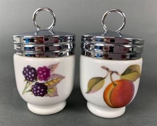 Two Vintage ROYAL WORCHESTER Egg Coddlers!
