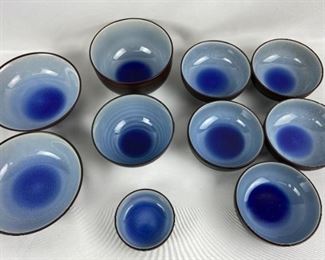 10 Ceramic & Enamel Asian Inspired Bowls
