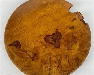 AL STIRT - Hand Turned Wood Bowl made of Maple Burl From Vermont- Signed
