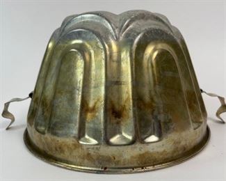 Vintage Aluminum Jello Mould
