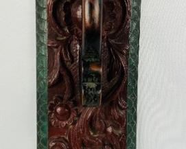 Antique Scandinavian Ornate Mangle Board
