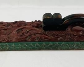 Antique Scandinavian Ornate Mangle Board
