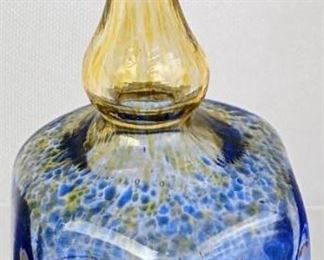 Kosta Boda Artist Series Small Antikva Bottle Vase by Bertil Vallien - Sweden
