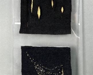 Hand Woven Art by Jean Smelker-Hügi 19.5in x 9.5in
