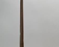 Vintage Brass & Copper Straight Fanfare Trumpet / Bugle Celebration Horns - One 36" & One 8.5"
