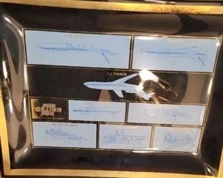 United Airlines, glass tray, history of United Airlines