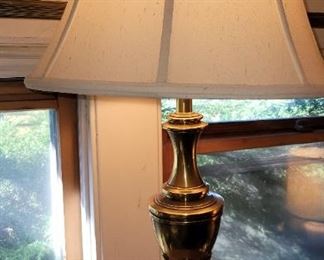 Stiffel Lamp, brass, Stiffel lamp shade