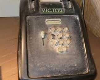Vintage , office, Victor adding machine