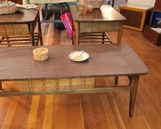 Mersman, matching end tables and coffee table