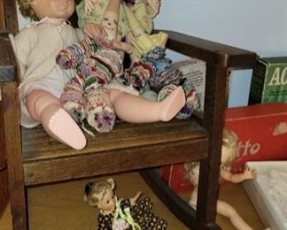 Vintage, Dolls,