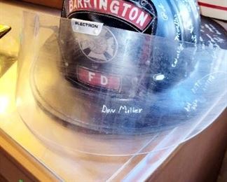 Barrington , fireman's hat