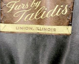 Furs by Talidis, women's fur coat