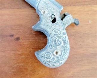 Miniature, cap gun. Derringer