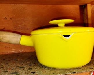 Copco, Danish cast iron, large set. Frying pans, pots, Dutch oven