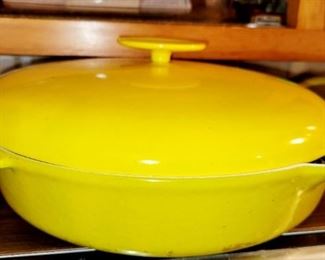 Copco, Danish cast iron, large set. Frying pans, pots, Dutch oven