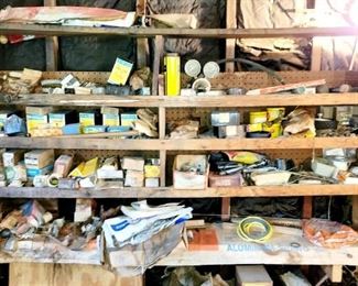 Tools, garage supplies, hardware