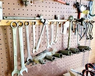 Tools, garage supplies,