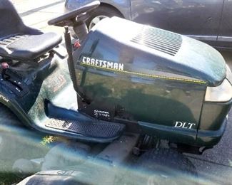 Craftsman, Lawnmower, riding mower, Automatic 46" cut,