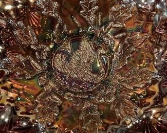 Carnival bowl w/swan