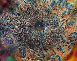 Fenton Good Luck carnival bowl