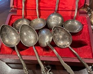 8 pc Nagasaki spoon set