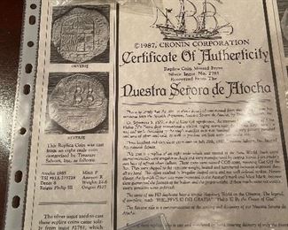 Atocha  silver, old nickel rolls