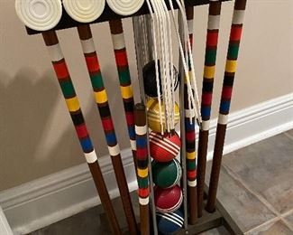 Croquet set