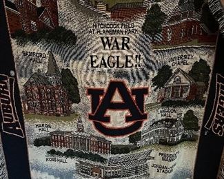 Auburn throw 