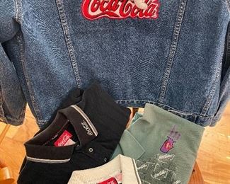 Coca-Cola shirts & denim jacket
