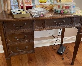 Singer Sewing machine & sewing supplies