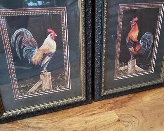 Rooster prints