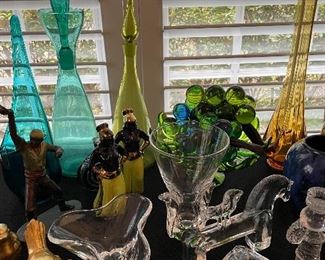 Steuben, Blenko, Viking glass