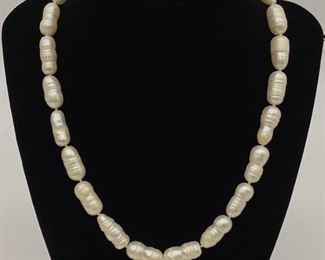 17” Freshwater Pearl Necklace w/14k Clasp