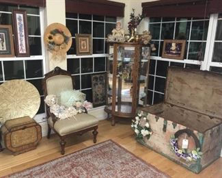 Antique Furniture, Dolls, Plush Bears