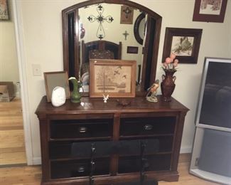 Vintage Dresser with Mirror