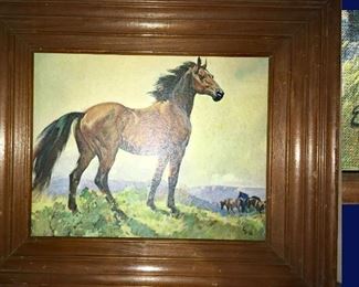 1960-69, #111D Elmore Brown Lithograph USA