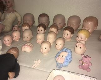 More Doll Heads